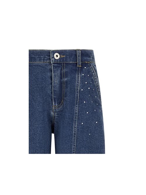 Pantalone, bambina, logato. MOSCHINO | HDP079 LXE6440507